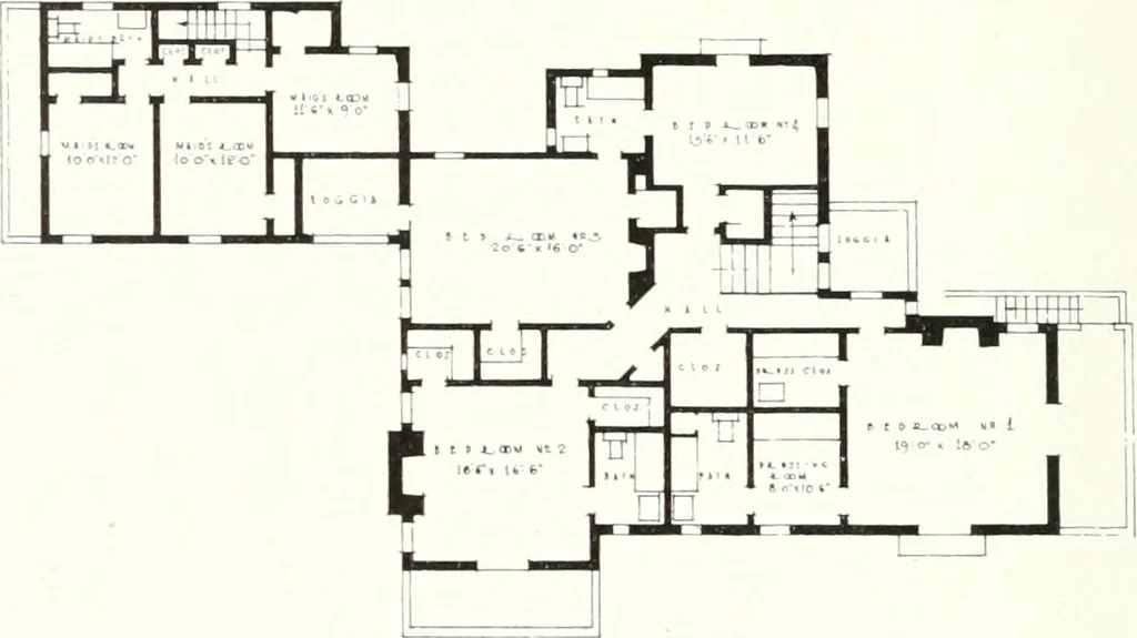 An illustration from Architect and engineer, 1905, leaf 466