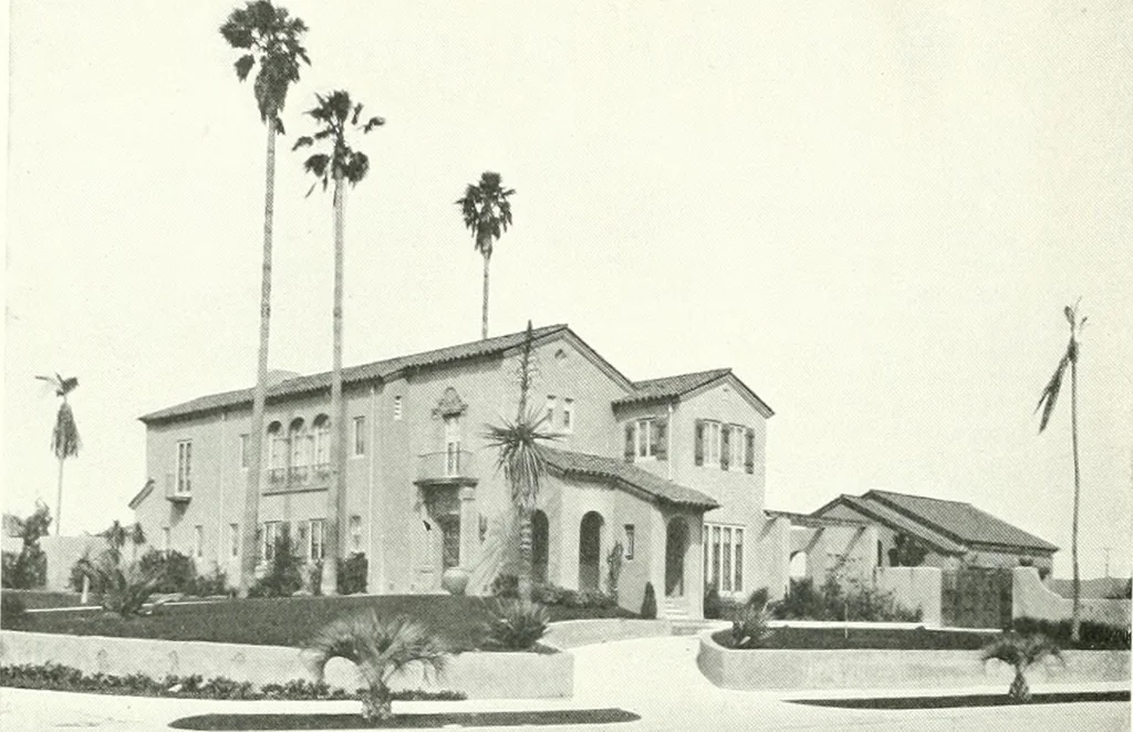 An illustration from Architect and engineer, 1905, leaf 498