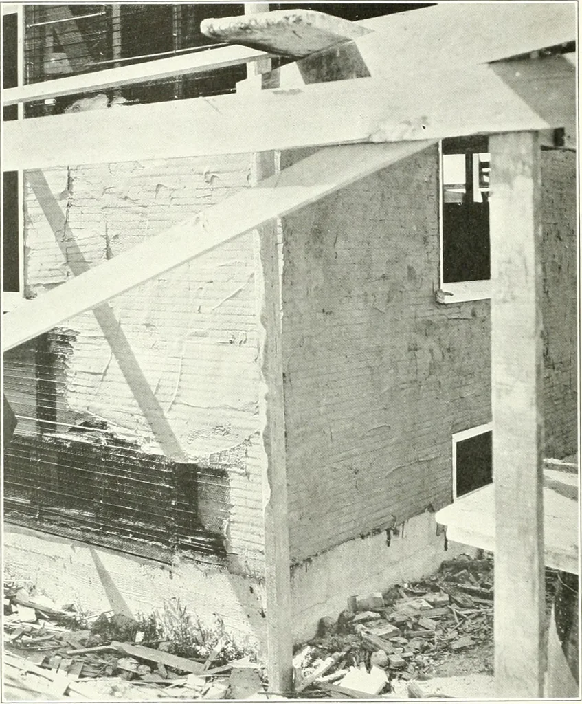 An illustration from Architect and engineer, 1905, leaf 51