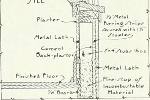 An illustration from Architect and engineer, 1905, leaf 52