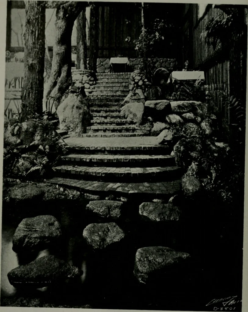 An illustration from Architect and engineer, 1905, leaf 131