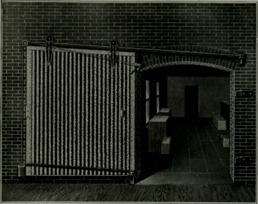 An illustration from Architect and engineer, 1905, leaf 143