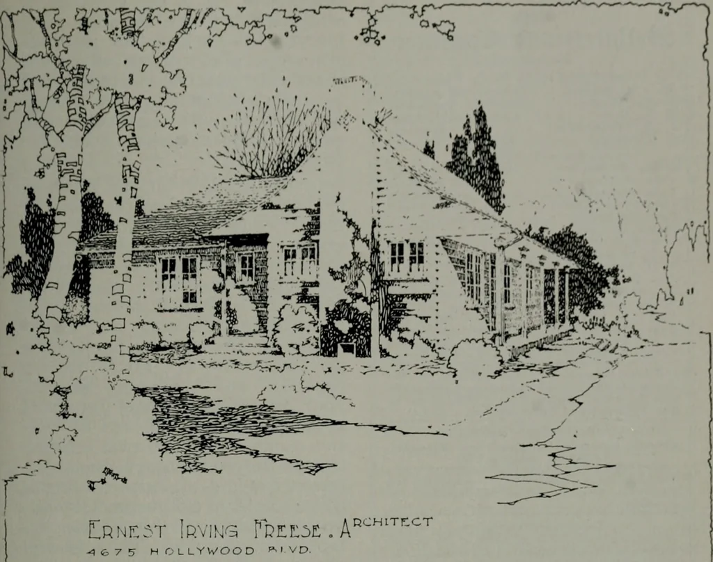 An illustration from Architect and engineer, 1905, leaf 148