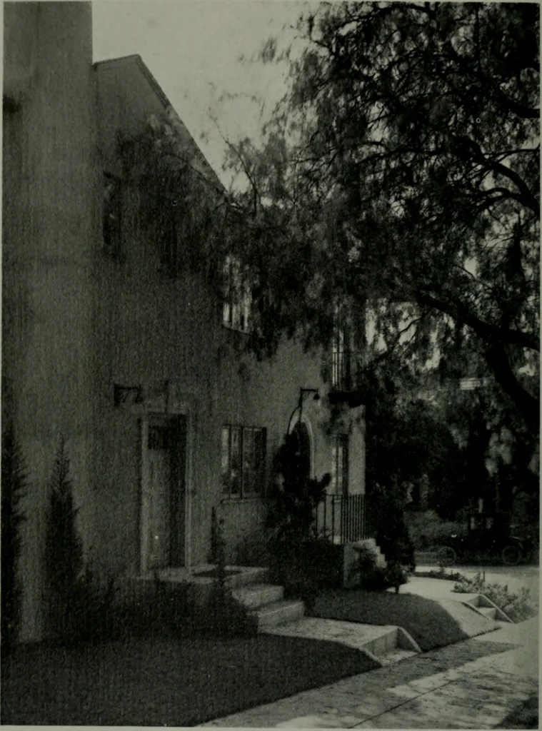 An illustration from Architect and engineer, 1905, leaf 167