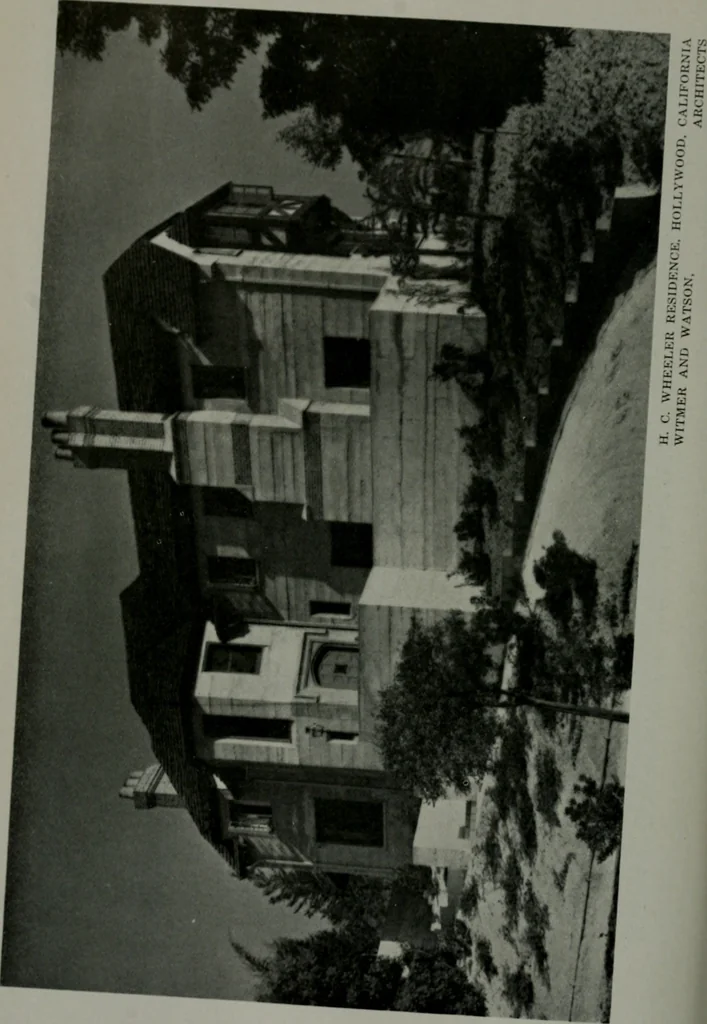 An illustration from Architect and engineer, 1905, leaf 175