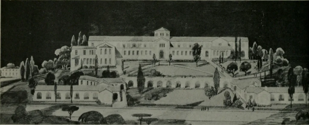 An illustration from Architect and engineer, 1905, leaf 183
