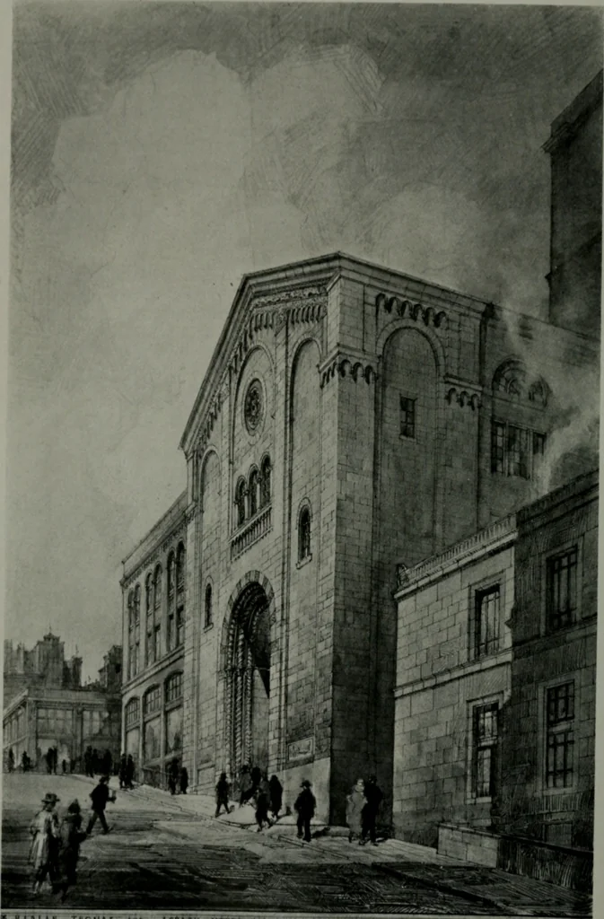 An illustration from Architect and engineer, 1905, leaf 189