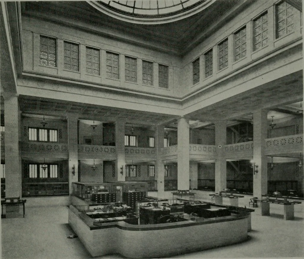 An illustration from Architect and engineer, 1905, leaf 192