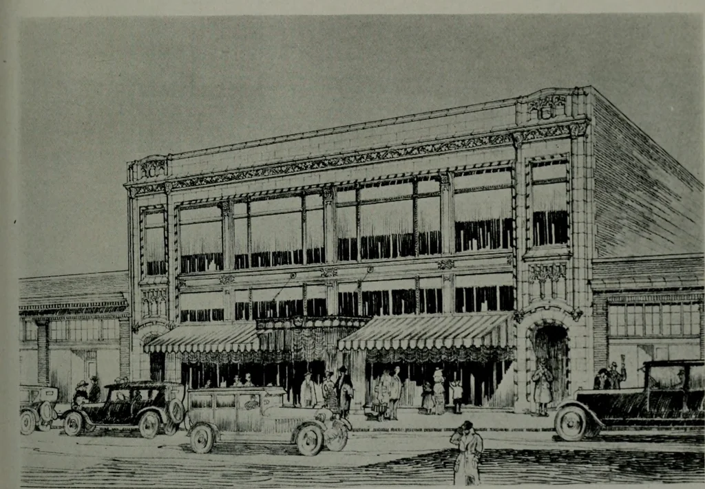 An illustration from Architect and engineer, 1905, leaf 198