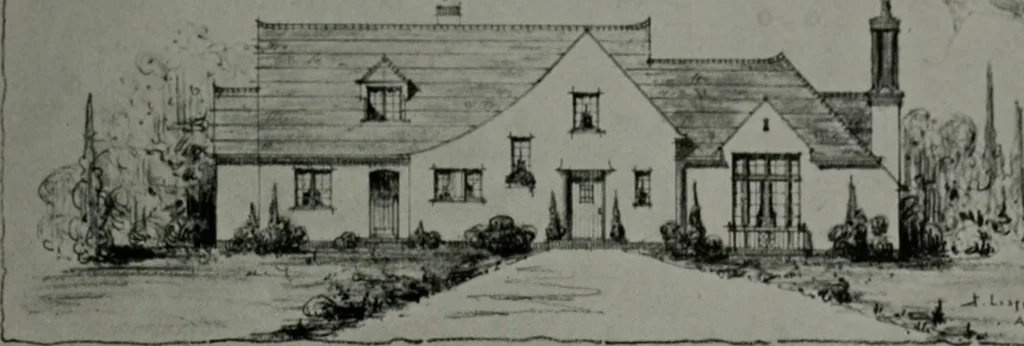 An illustration from Architect and engineer, 1905, leaf 202