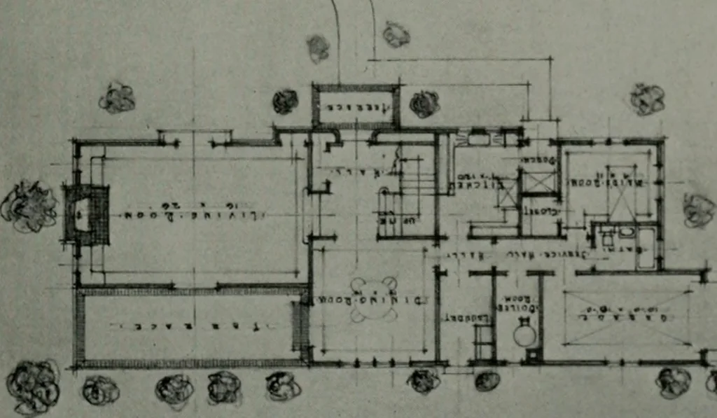 An illustration from Architect and engineer, 1905, leaf 202