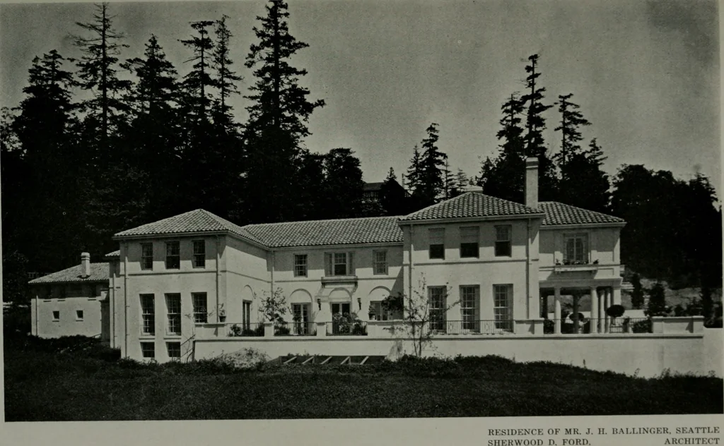 An illustration from Architect and engineer, 1905, leaf 204