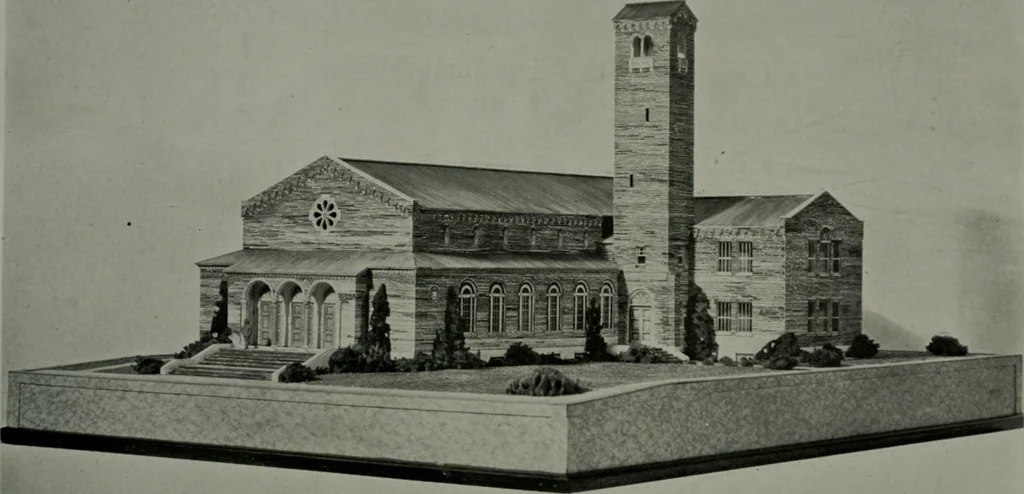 An illustration from Architect and engineer, 1905, leaf 205