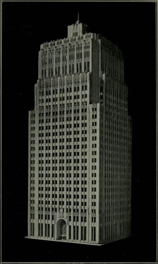 An illustration from Architect and engineer, 1905, leaf 207