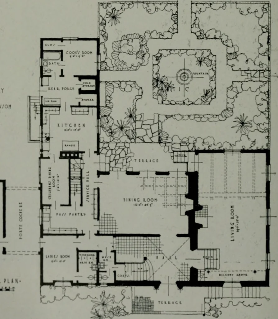 An illustration from Architect and engineer, 1905, leaf 251