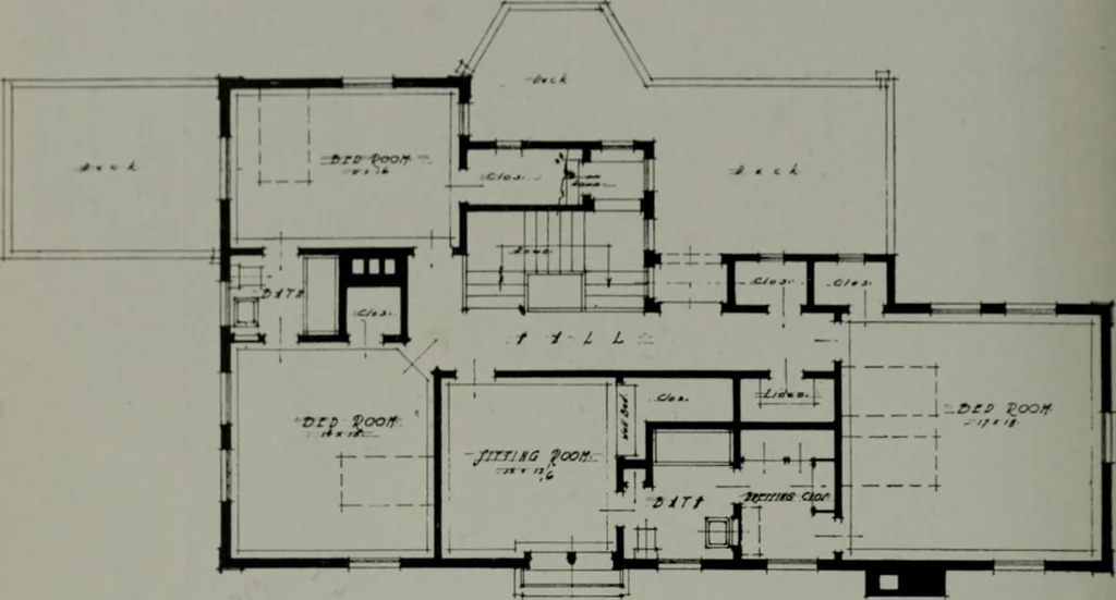 An illustration from Architect and engineer, 1905, leaf 255