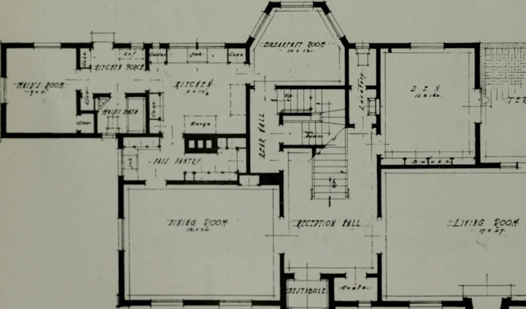 An illustration from Architect and engineer, 1905, leaf 255