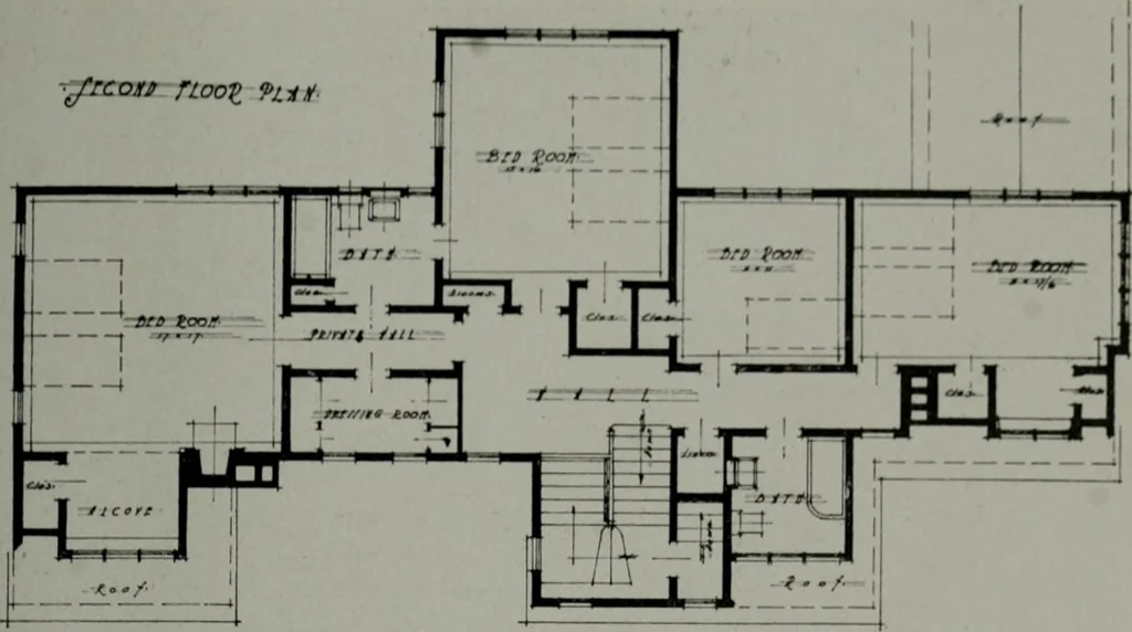 An illustration from Architect and engineer, 1905, leaf 256