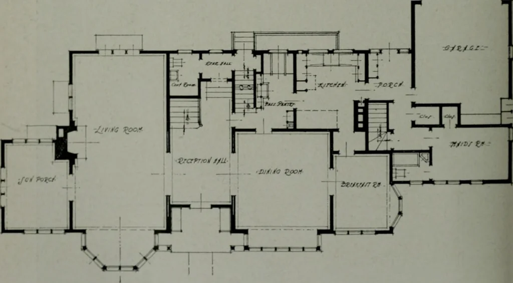 An illustration from Architect and engineer, 1905, leaf 259