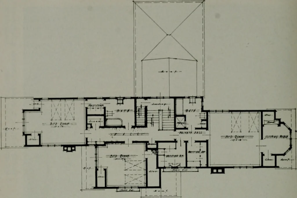 An illustration from Architect and engineer, 1905, leaf 267