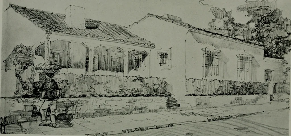 An illustration from Architect and engineer, 1905, leaf 27