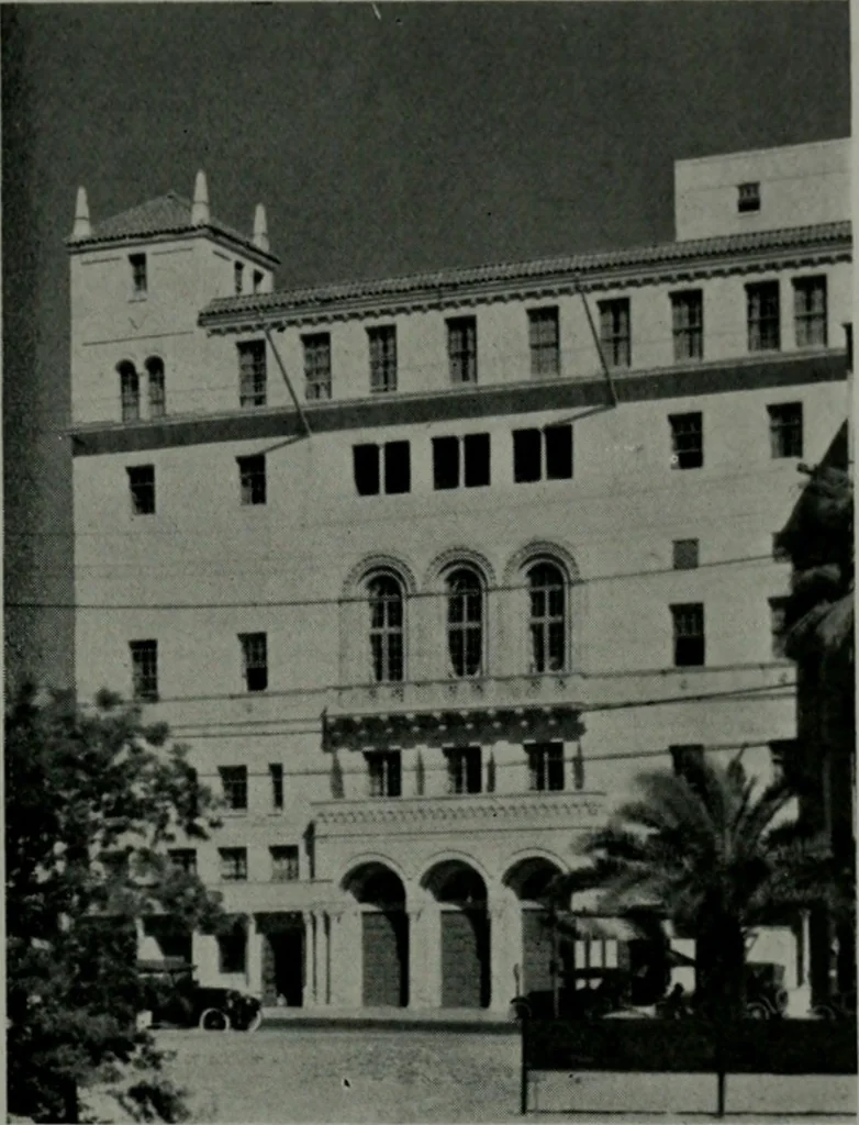 An illustration from Architect and engineer, 1905, leaf 270