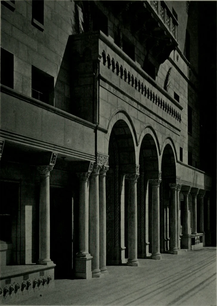 An illustration from Architect and engineer, 1905, leaf 274