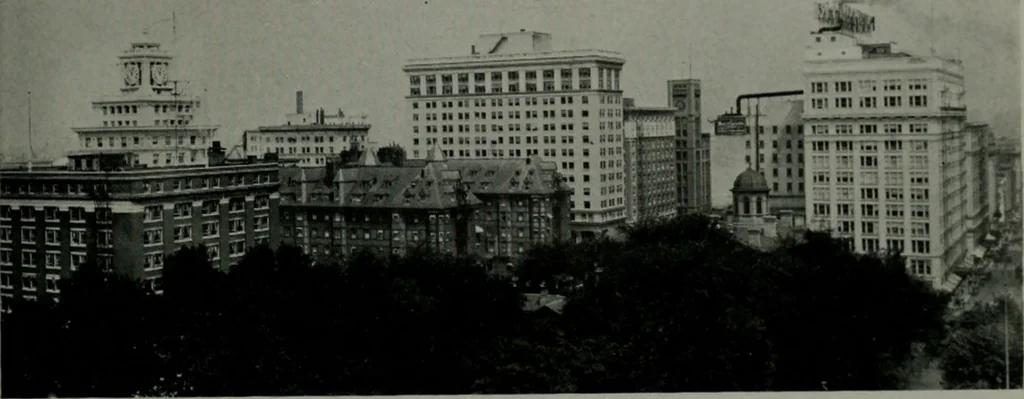 An illustration from Architect and engineer, 1905, leaf 320