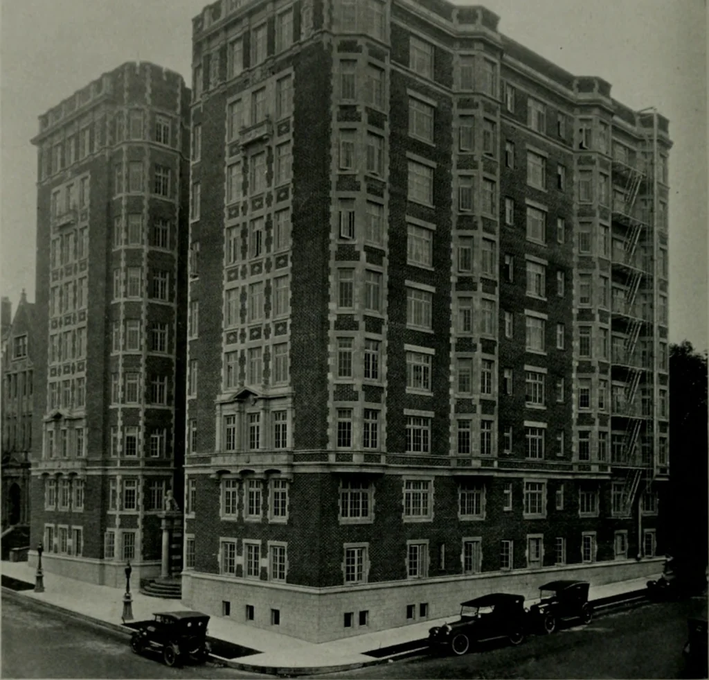 An illustration from Architect and engineer, 1905, leaf 321