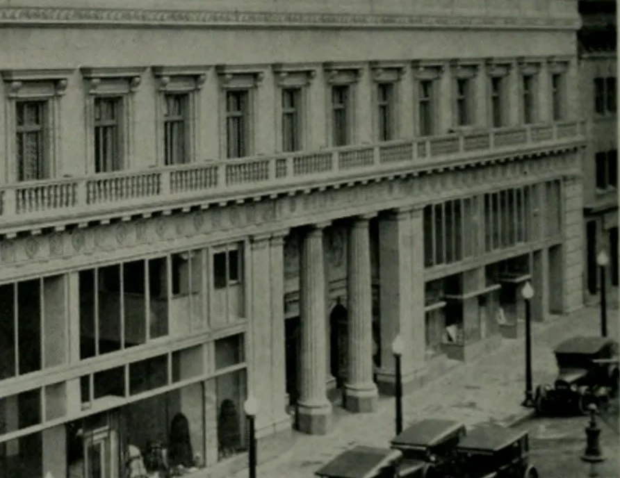 An illustration from Architect and engineer, 1905, leaf 325