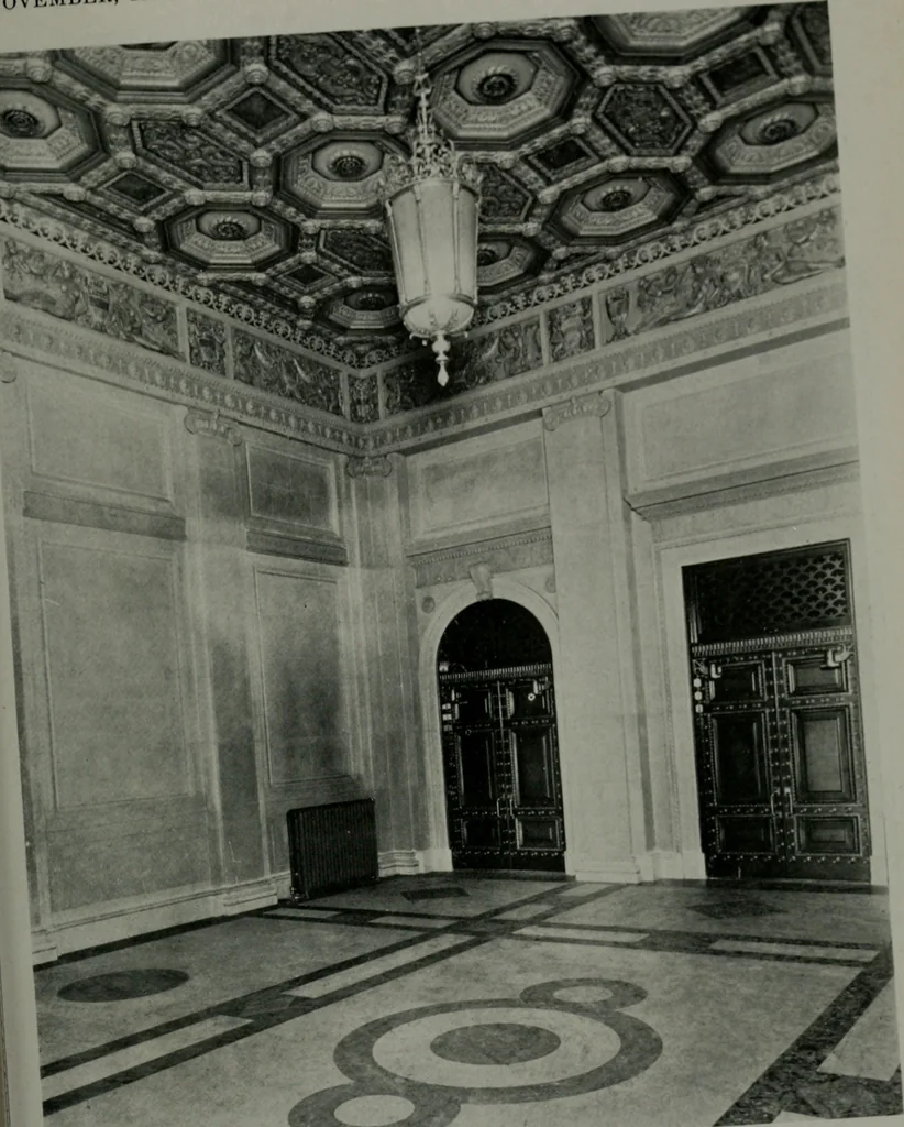 An illustration from Architect and engineer, 1905, leaf 326
