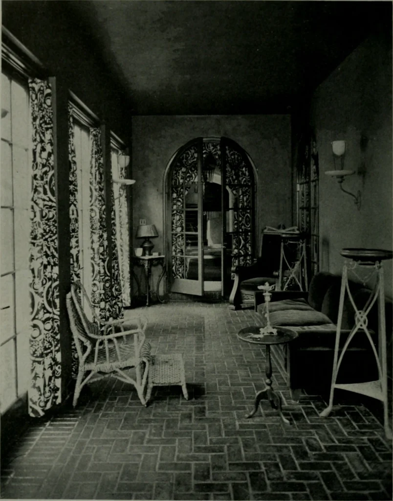 An illustration from Architect and engineer, 1905, leaf 331
