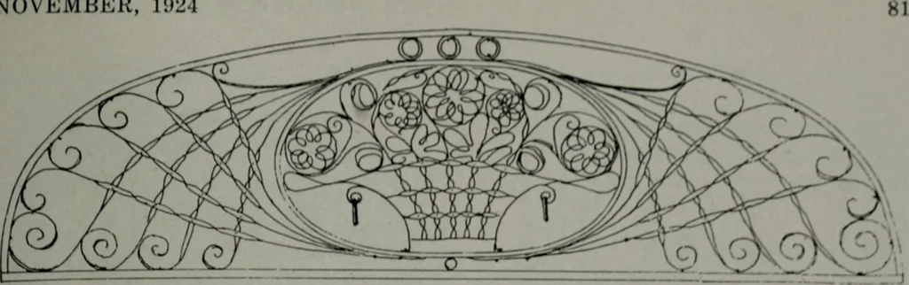An illustration from Architect and engineer, 1905, leaf 350