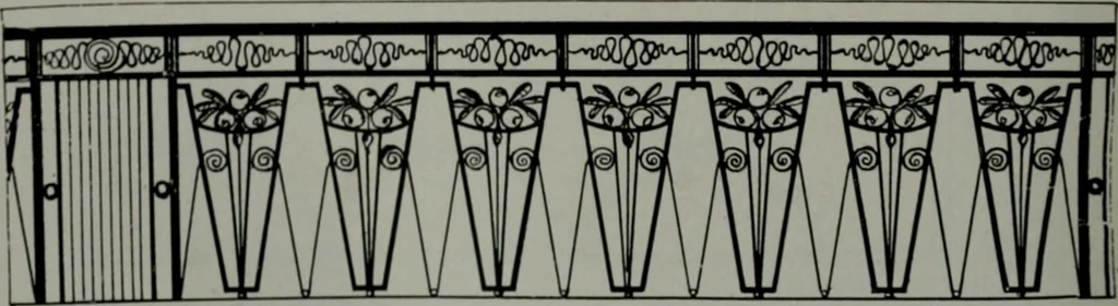 An illustration from Architect and engineer, 1905, leaf 351
