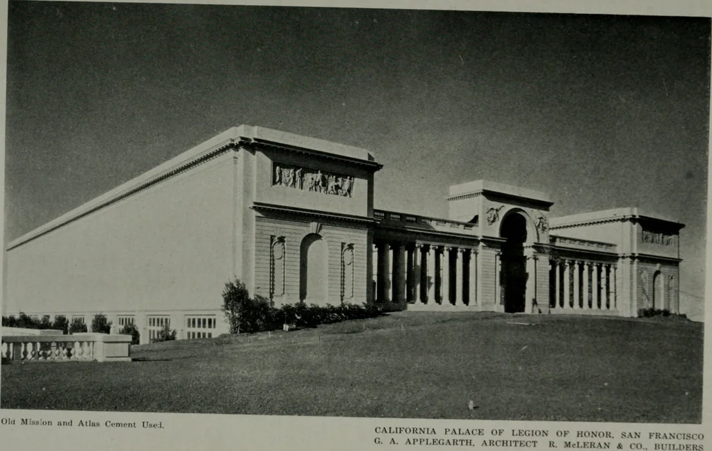 An illustration from Architect and engineer, 1905, leaf 376