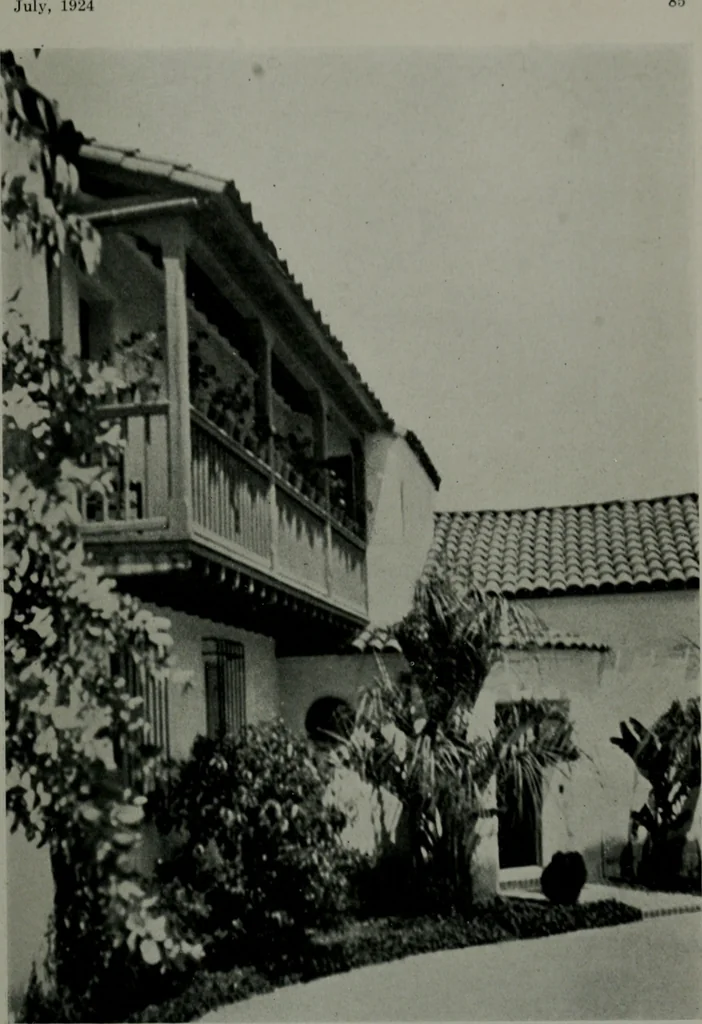 An illustration from Architect and engineer, 1905, leaf 42