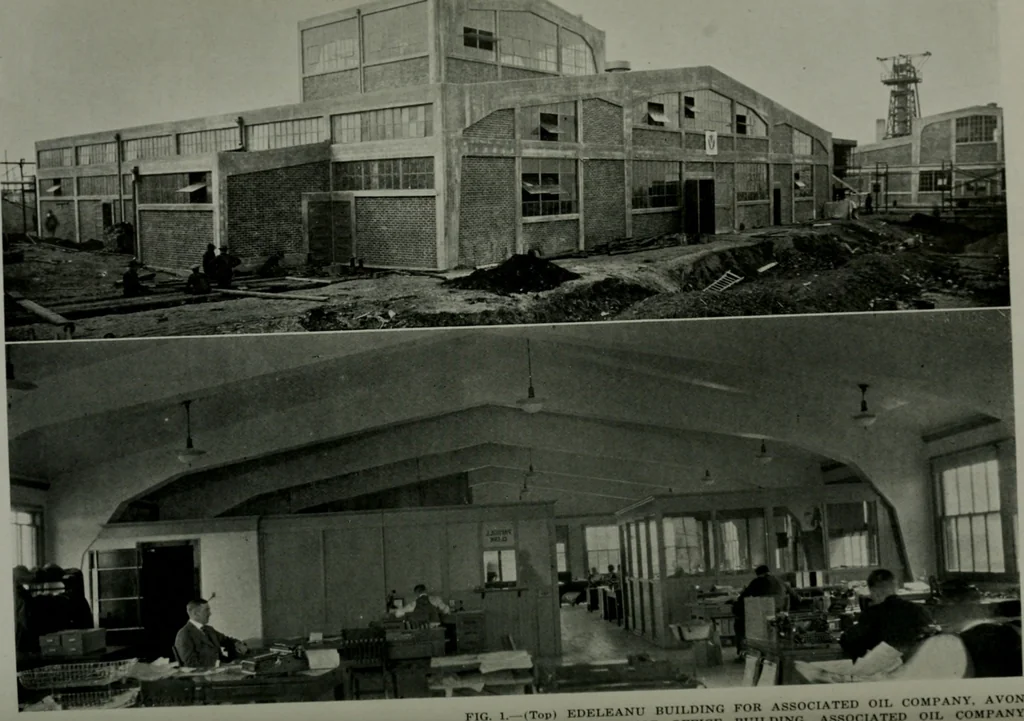 An illustration from Architect and engineer, 1905, leaf 445