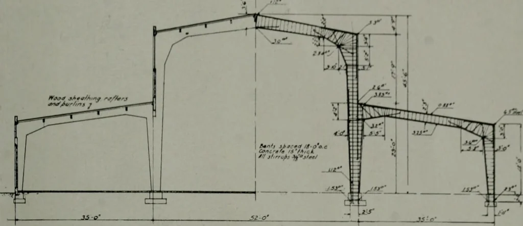 An illustration from Architect and engineer, 1905, leaf 446