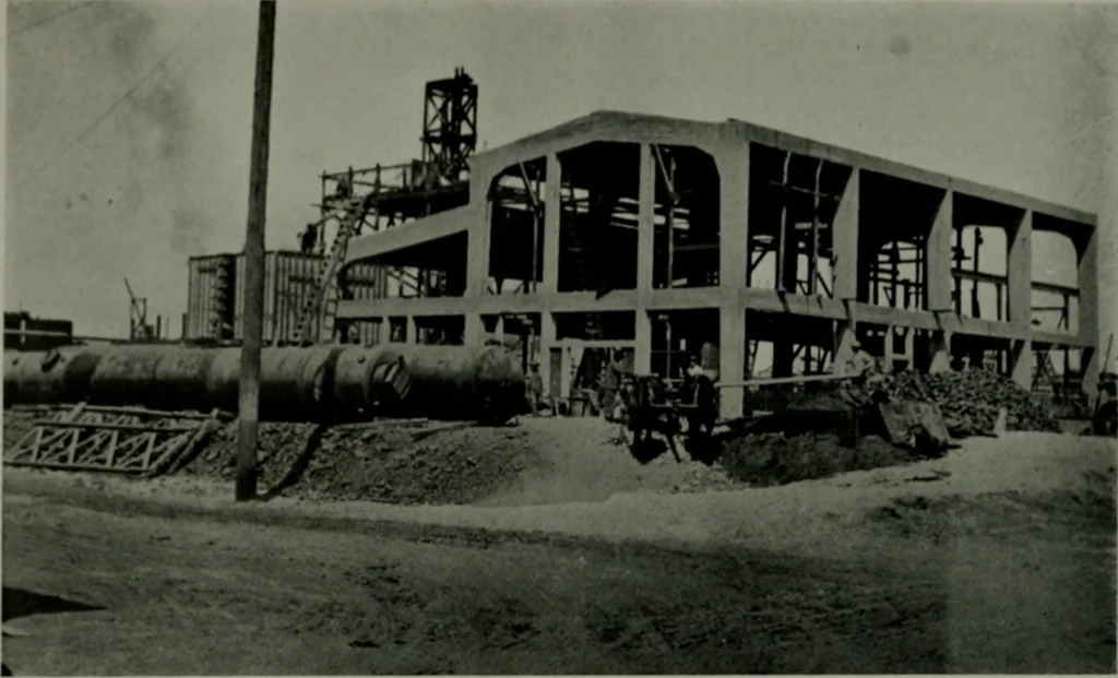 An illustration from Architect and engineer, 1905, leaf 447
