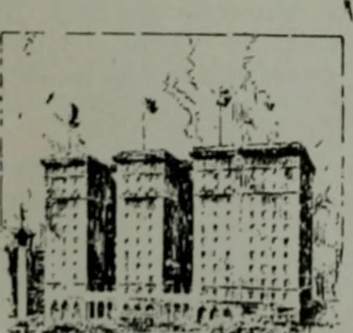 An illustration from Architect and engineer, 1905, leaf 467