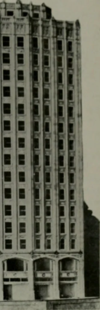 An illustration from Architect and engineer, 1905, leaf 468