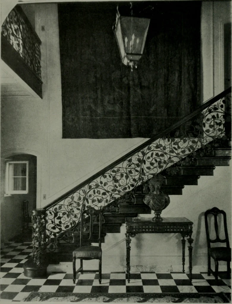 An illustration from Architect and engineer, 1905, leaf 53