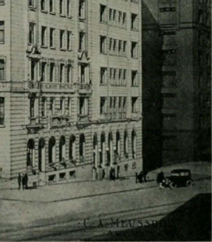 An illustration from Architect and engineer, 1905, leaf 67