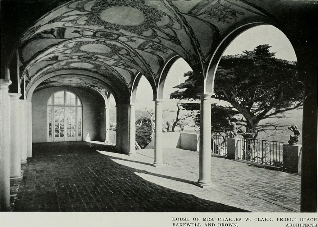 An illustration from Architect and engineer, 1905, leaf 104