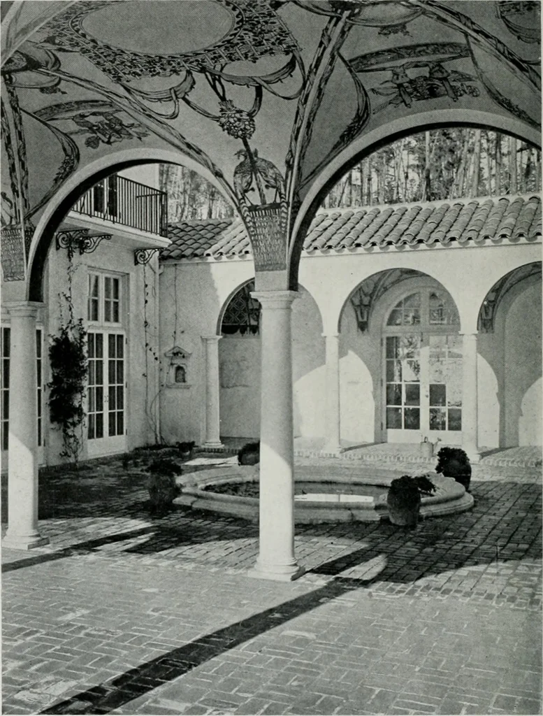 An illustration from Architect and engineer, 1905, leaf 105