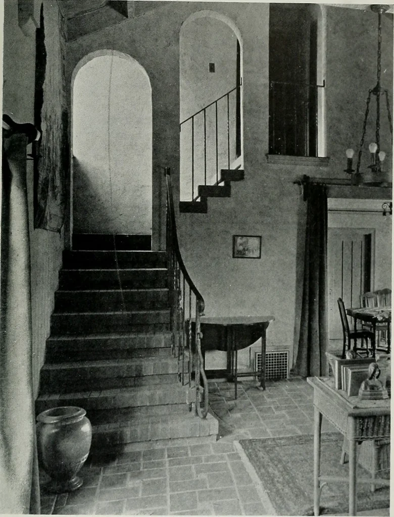 An illustration from Architect and engineer, 1905, leaf 106