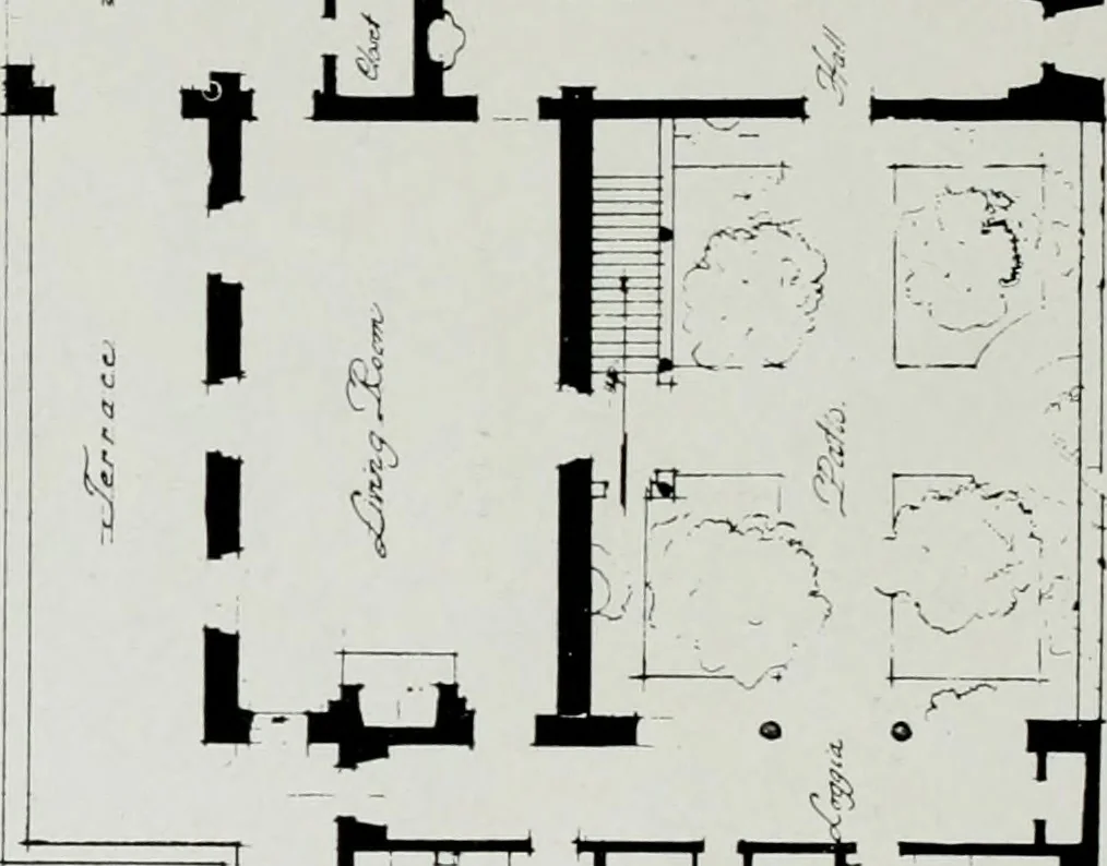 An illustration from Architect and engineer, 1905, leaf 109