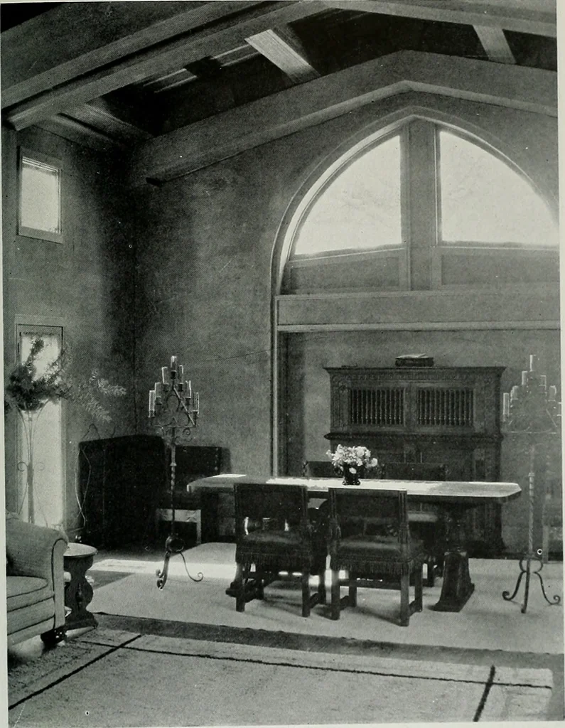An illustration from Architect and engineer, 1905, leaf 124