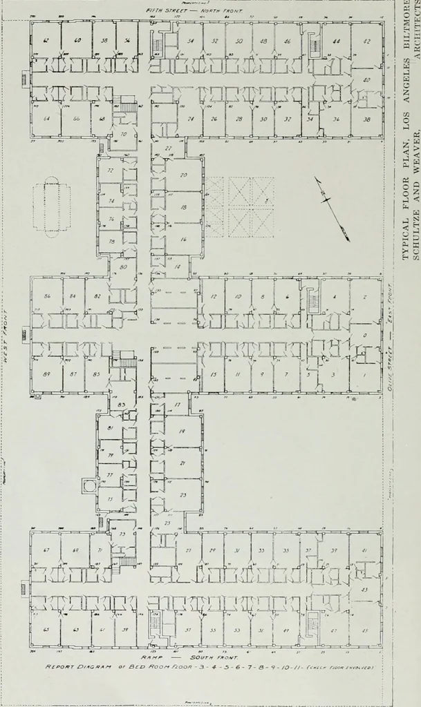 An illustration from Architect and engineer, 1905, leaf 13