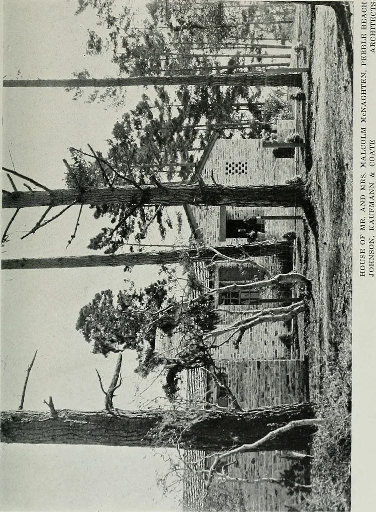 An illustration from Architect and engineer, 1905, leaf 134